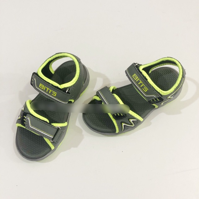 Sandal bé trai BlTIS 24-28 ❤️FREESHIP❤️ Dép quai hậu bé trai quai dán điều chỉnh đế cao su chống trượt DTB073100