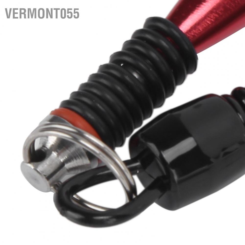 Vermont055 Aluminium Alloy Soft Baits Fishing Accessories Wacky Worm Rig Tool with 100 O Rings