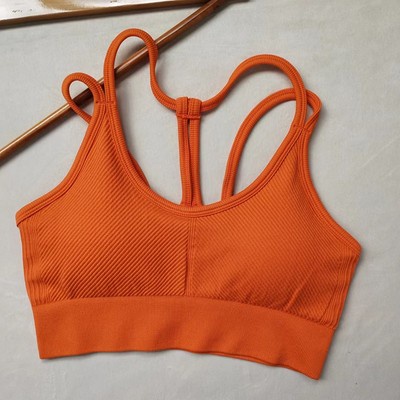 Áo sport bra thể thao vải gân Polymide cao cấp. Now ship Tphcm