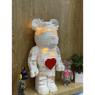 [CÓ SẴN] Mô hình Bearbricks gấu Lego 1000%