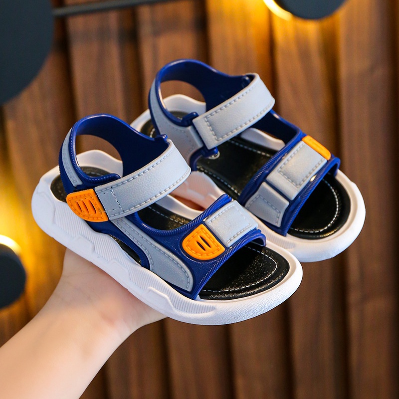 Giày Sandal Đế Mềm Cỡ Vừa Thời Trang Mùa Hè Dành Cho Bé Trai