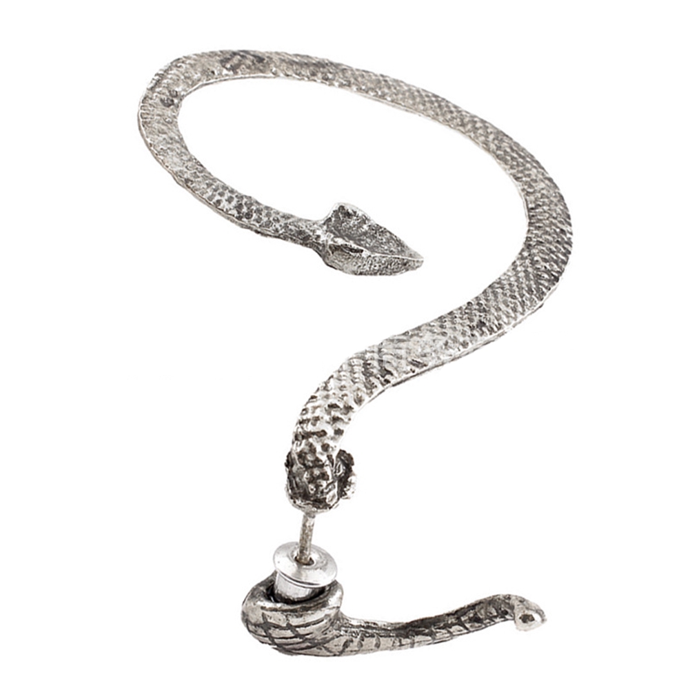 Khuyên Vành Tai Hợp Kim Hình Con Rắn Cá Tính