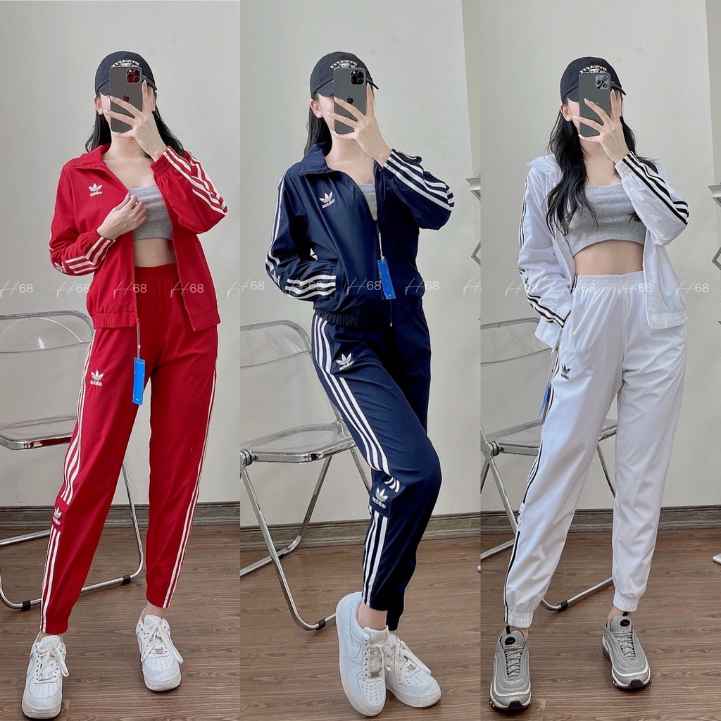 Bộ Gió Nữ 𝐃𝐀𝐒 2 Lớp, Set Thể Thao Nữ 𝐃𝐀𝐒 Xuất Xịn Hà Giang Vnxk