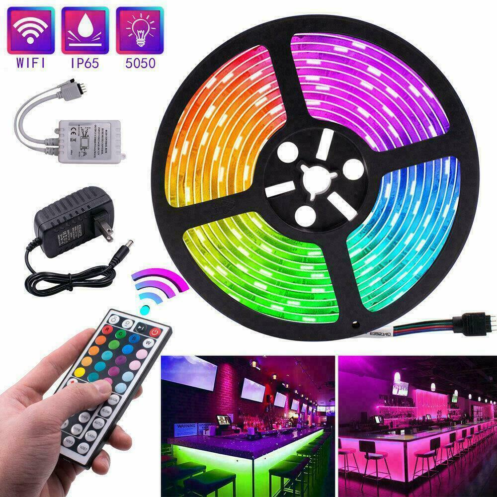 Đèn led Tiktok 3m 5m RGB triệu màu điều khiển bằng điện thoại, nháy theo nhạc, cuộn dây led đổi màu