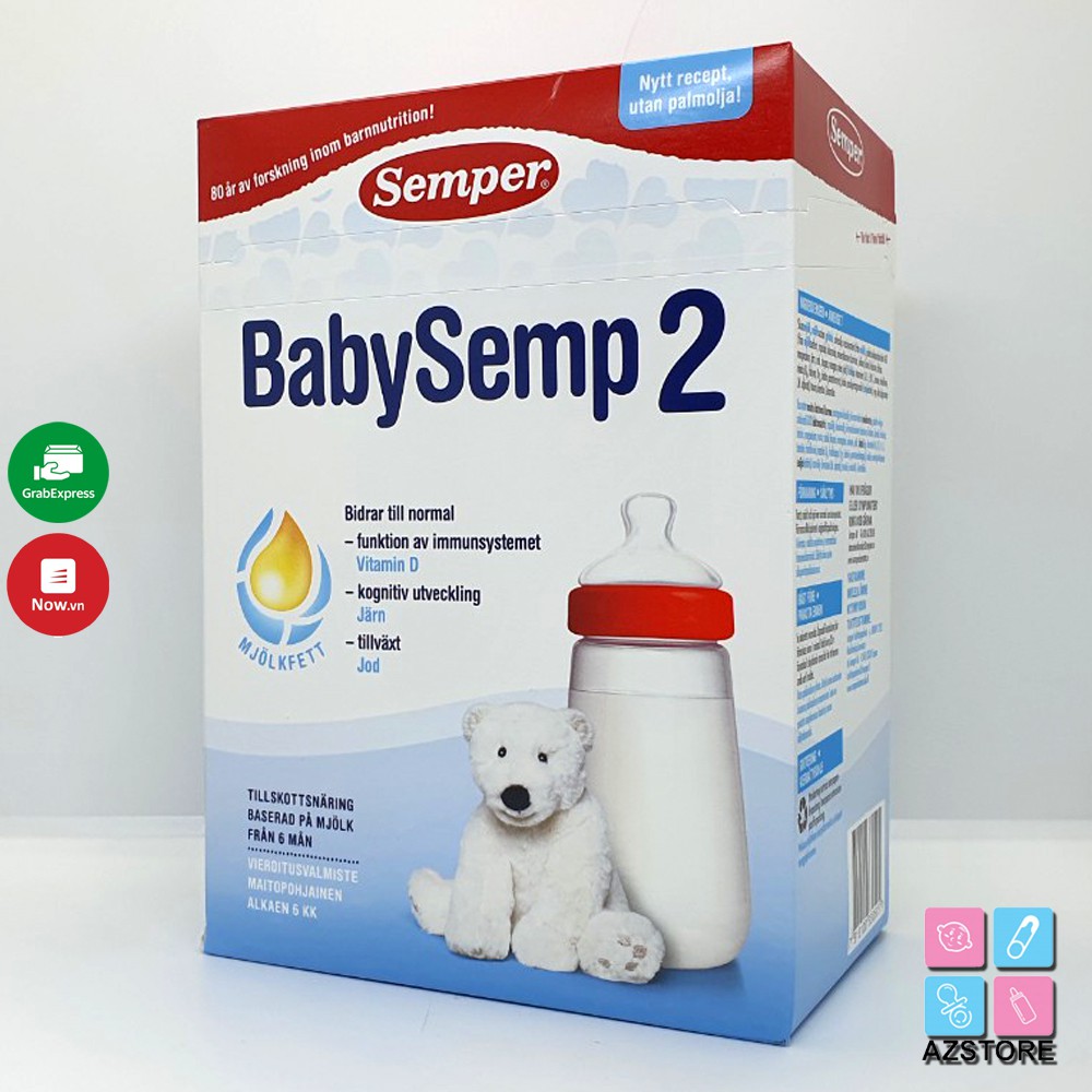 Sữa Semper BabySemp Thụy Điển số 2 - 800gr