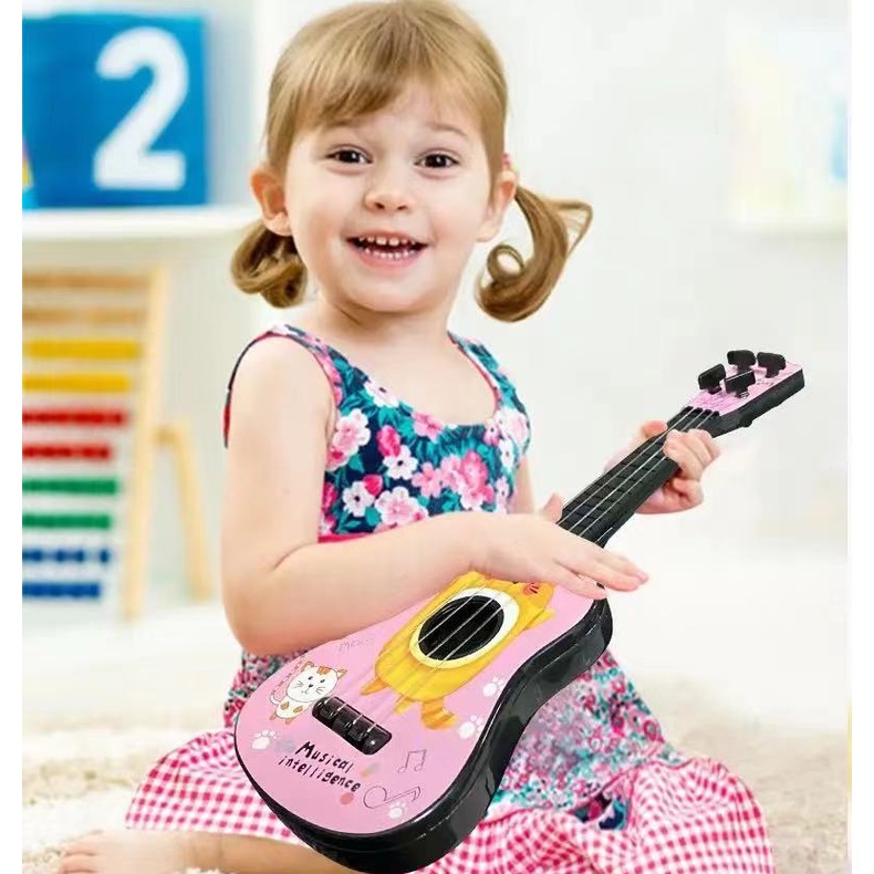 Đồ chơi đàn ukulele ZHAN QI TOYS thiết kế nhỏ gọn cho bé