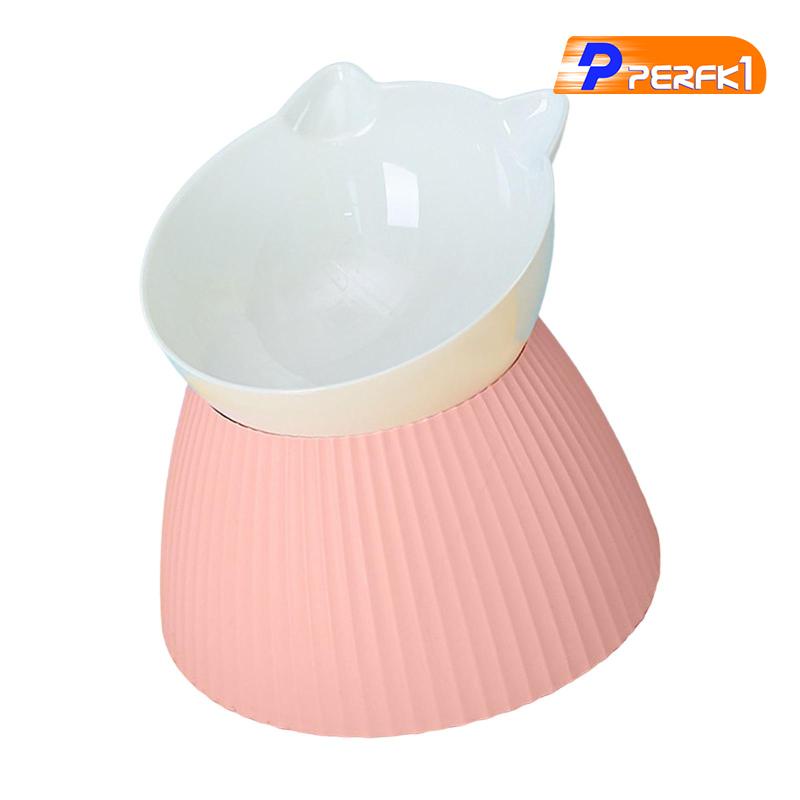 Bát Đựng Thức Ăn Cho Mèo Có Giá Đỡ Nghiêng