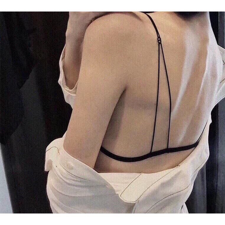 Áo bra quai mảnh cài trước