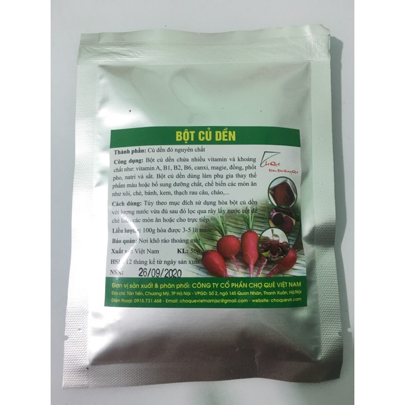 Bột củ dền