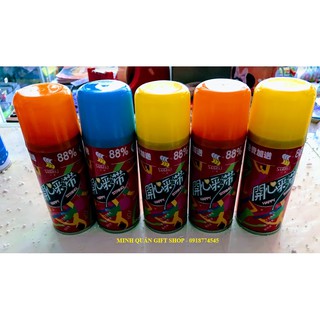 combo 05 bình xịt tuyết, xịt dây