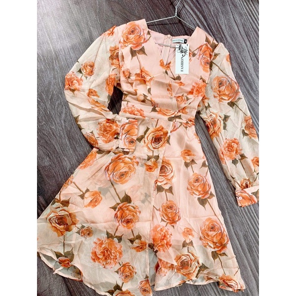 váy voan tơ 2 lớp