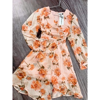 váy voan tơ 2 lớp