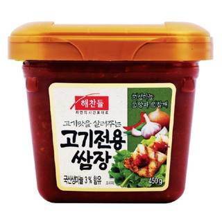 E - tương chấm thịt nướng ssamjang cj hộp 450g