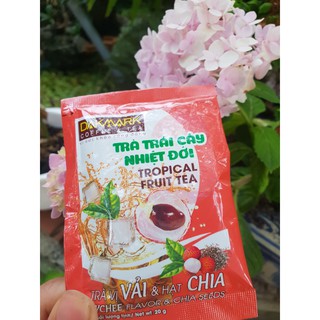 combo 100 gói trà trái cây nhiệt đới