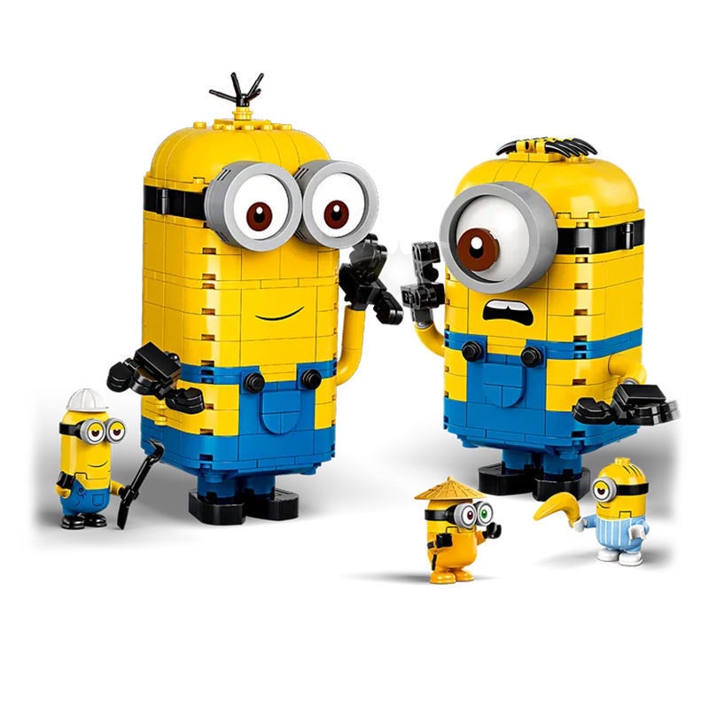 Đồ chơi lắp ráp mô hình A2112 Minions and their Lair xếp hình hang ổ minion mới nhất