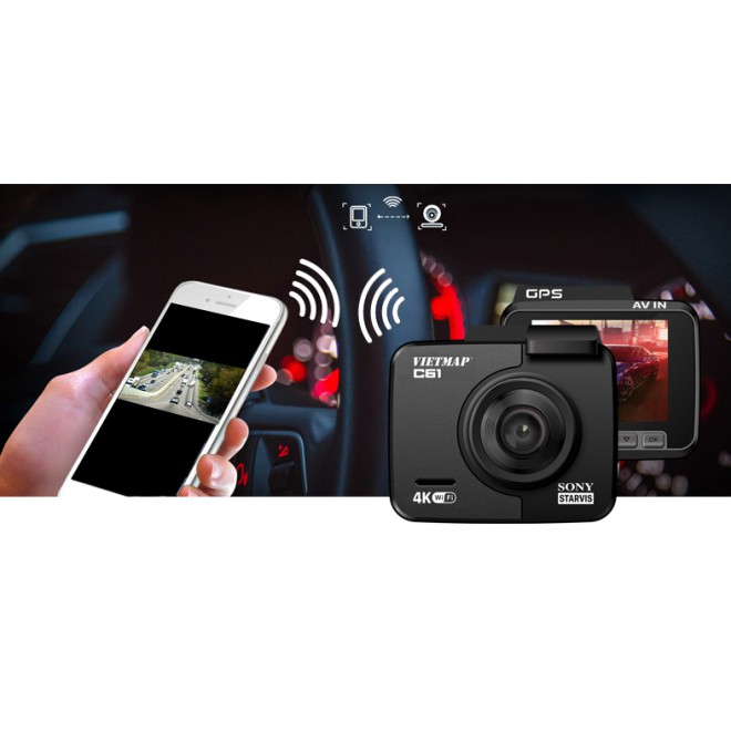 Camera hành trình Vietmap C61 – Ghi hình 4K (Tặng kèm thẻ nhớ 32G) | BigBuy360 - bigbuy360.vn