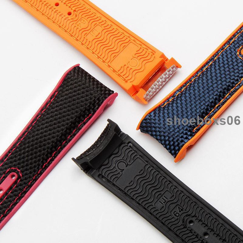 Omega Dây Đồng Hồ Đeo Tay Bằng Nylon 300 Seahorse 600 Chất Lượng Cao