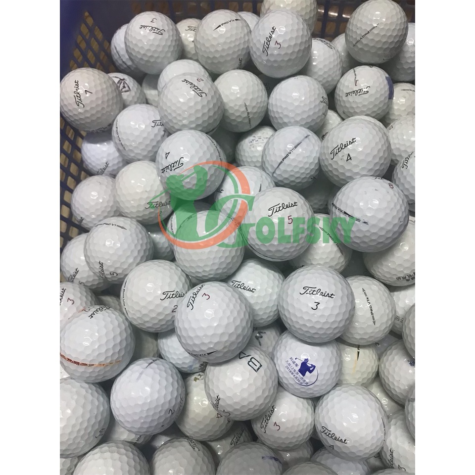 Bóng golf cũ cả các thương hiệu : Titleist pro , callaway , sixon, nike ,... chính hãng mới 90 - 95%