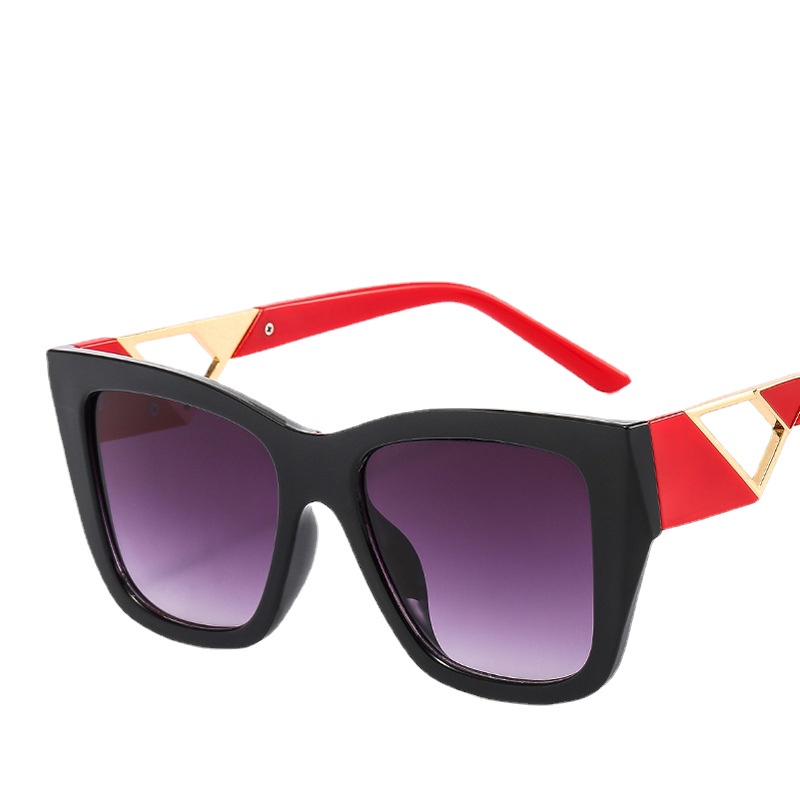 (JIUERBA) Kính Mát Thời Trang Phương Tây Thiết Kế Mới