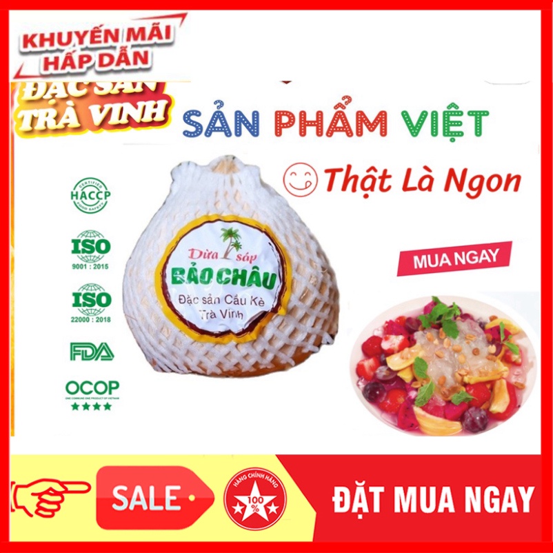 Dừa Sáp Đặc Bảo Châu, Dừa Sáp Truyền Thống Cầu Kè Trà Vinh