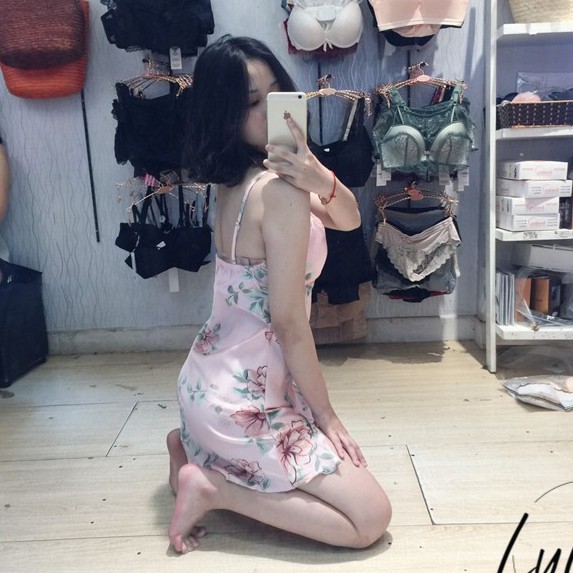 Váy ngủ lụa Lylyorem VN043 | BigBuy360 - bigbuy360.vn