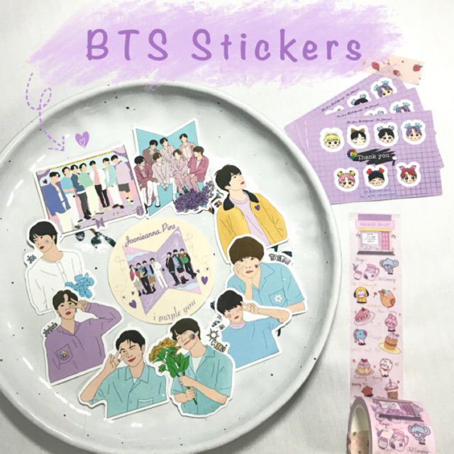 Sticker BTS (full 11 hình)