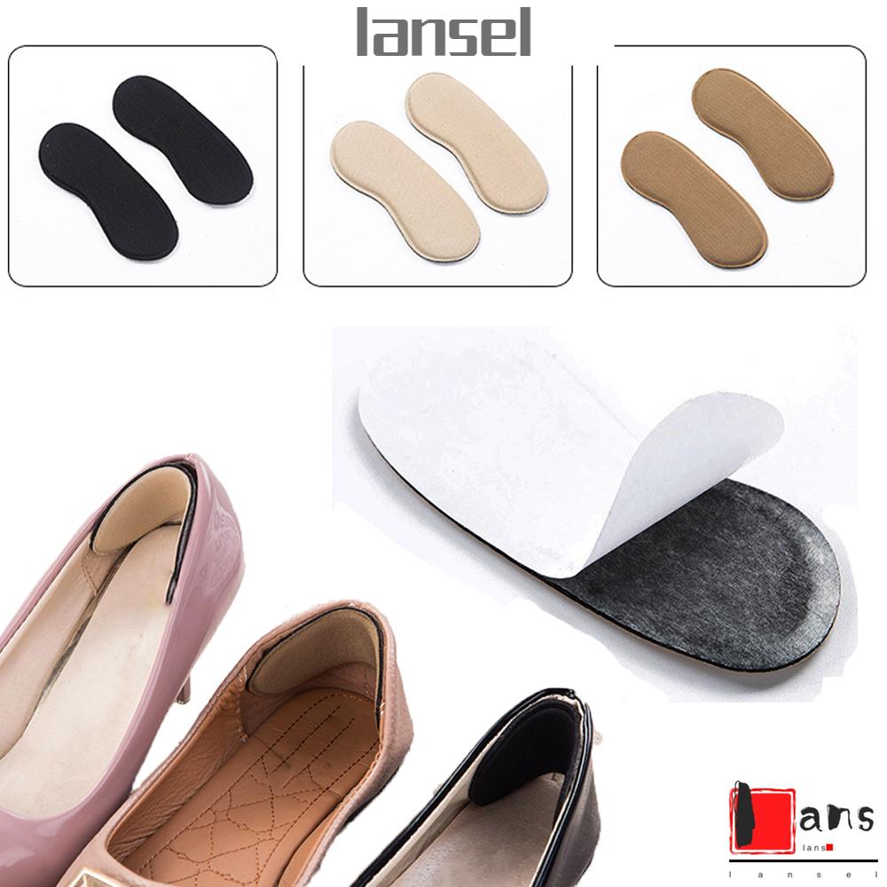 ❤LANSEL❤ Woman Heel Grips Insoles Increase Liners Shoepad Shoe Boot Pad Fashion Comfortable Suede Cushion Foot Protector/Multicolor