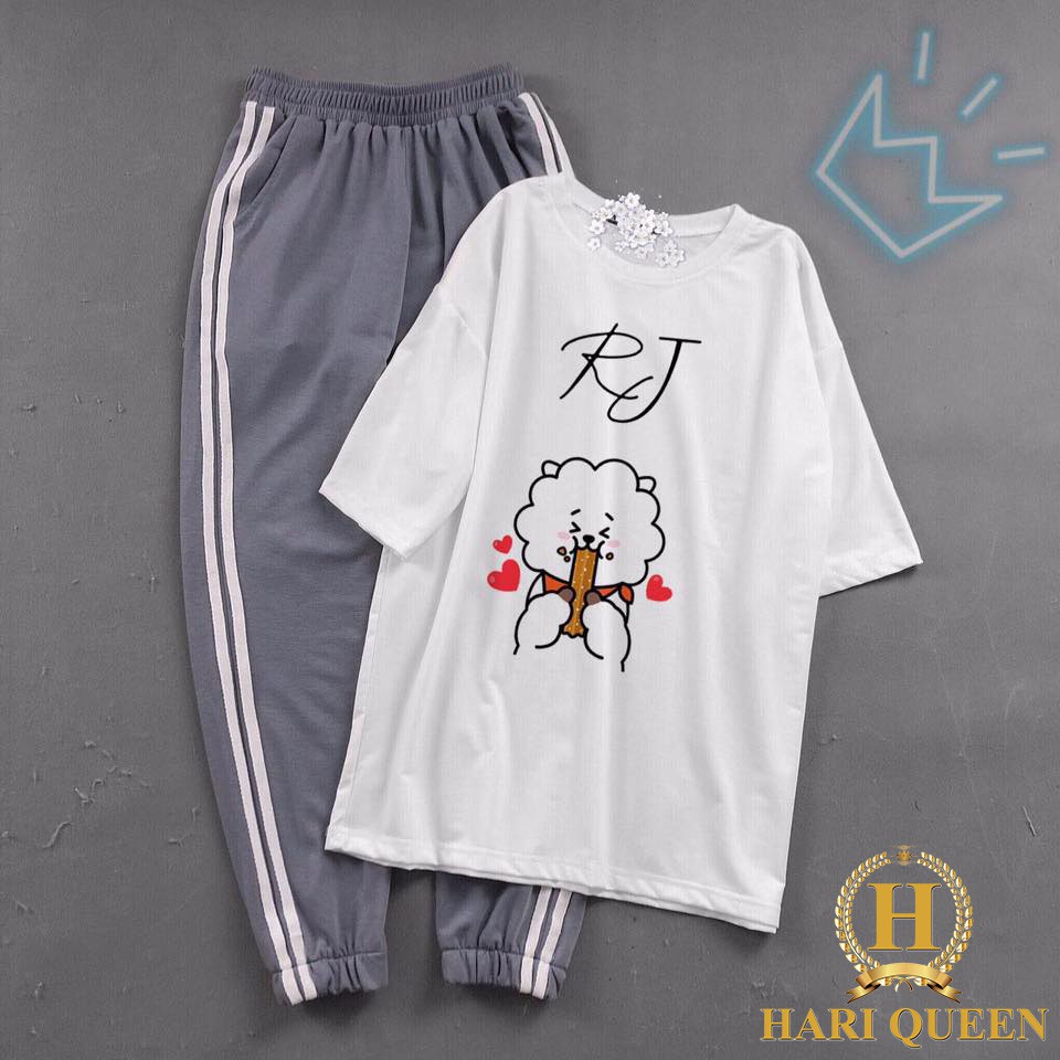 Sét áo cừu RJ + quần sọc HARI0420