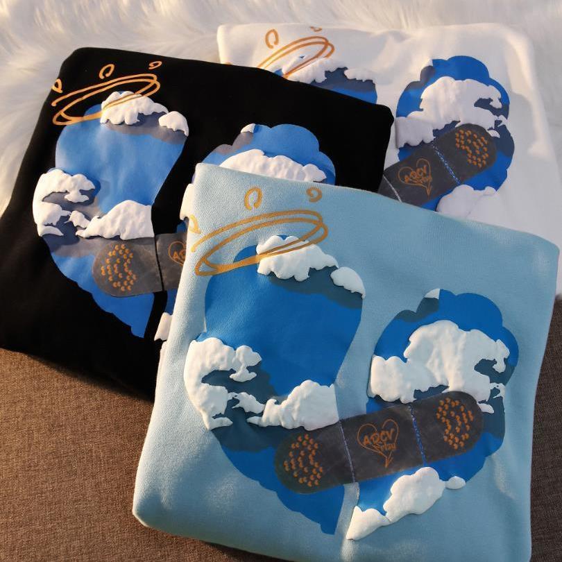 NRVP Áo Sweatshirt Tay Dài Dáng Rộng Phong Cách Hàn Quốc Mới Cho Nữ