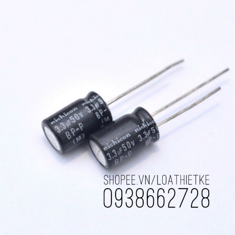 Cặp Tụ Loa Treble 3.3uf NICHICON