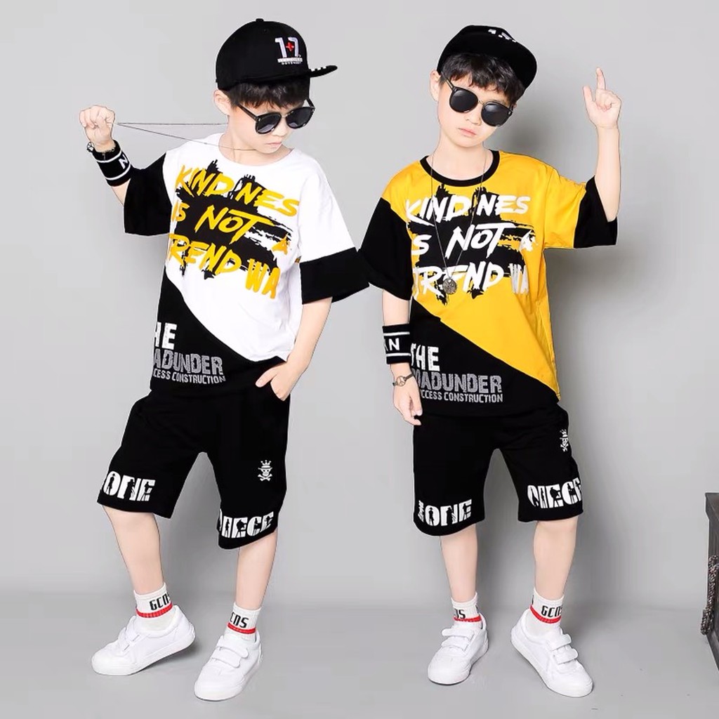 đồ bộ hàng việt nam xuất khẩu  bé trai,set đồ mùa hè bé trai, chất liệu thun thoáng mát, phong cách hiphop cực chất