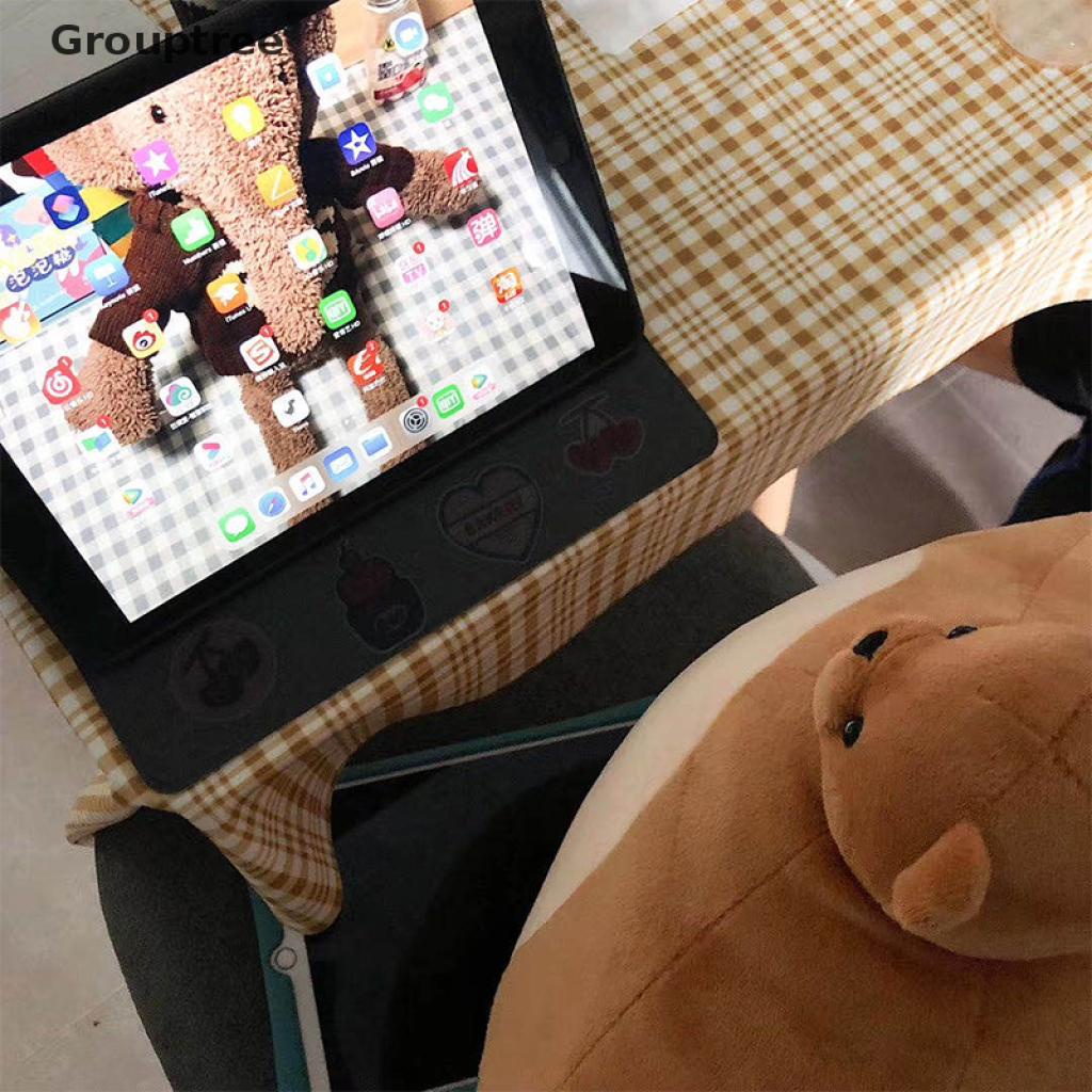 Gối Bông Hình Chú Gấu Đầu Nhỏ Dễ Thương Dùng Làm Quà Tặng Sinh Nhật