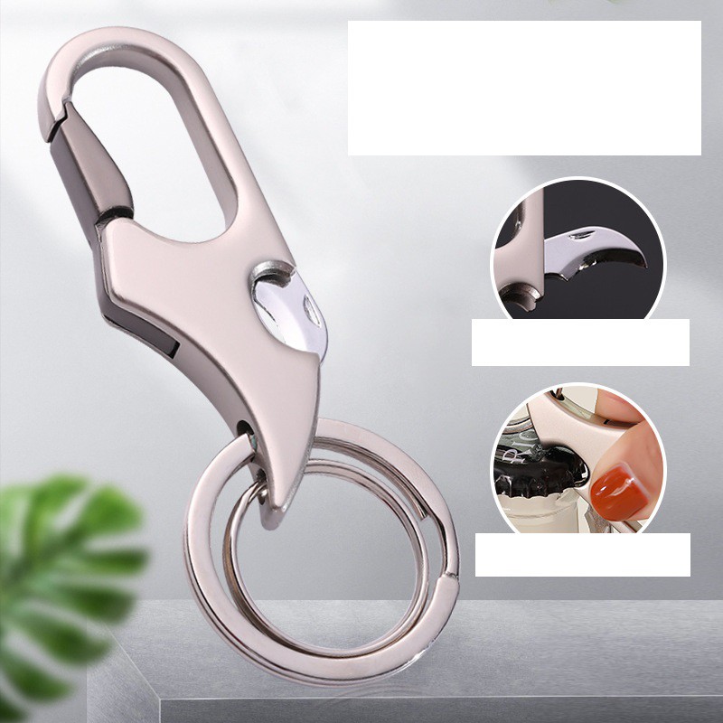 Móc Chìa Khóa Xe Máy Ô Tô , Mở Nắp Chai Có Dao Móc Nhỏ Rạch Băng Dính Proud Horse 007X