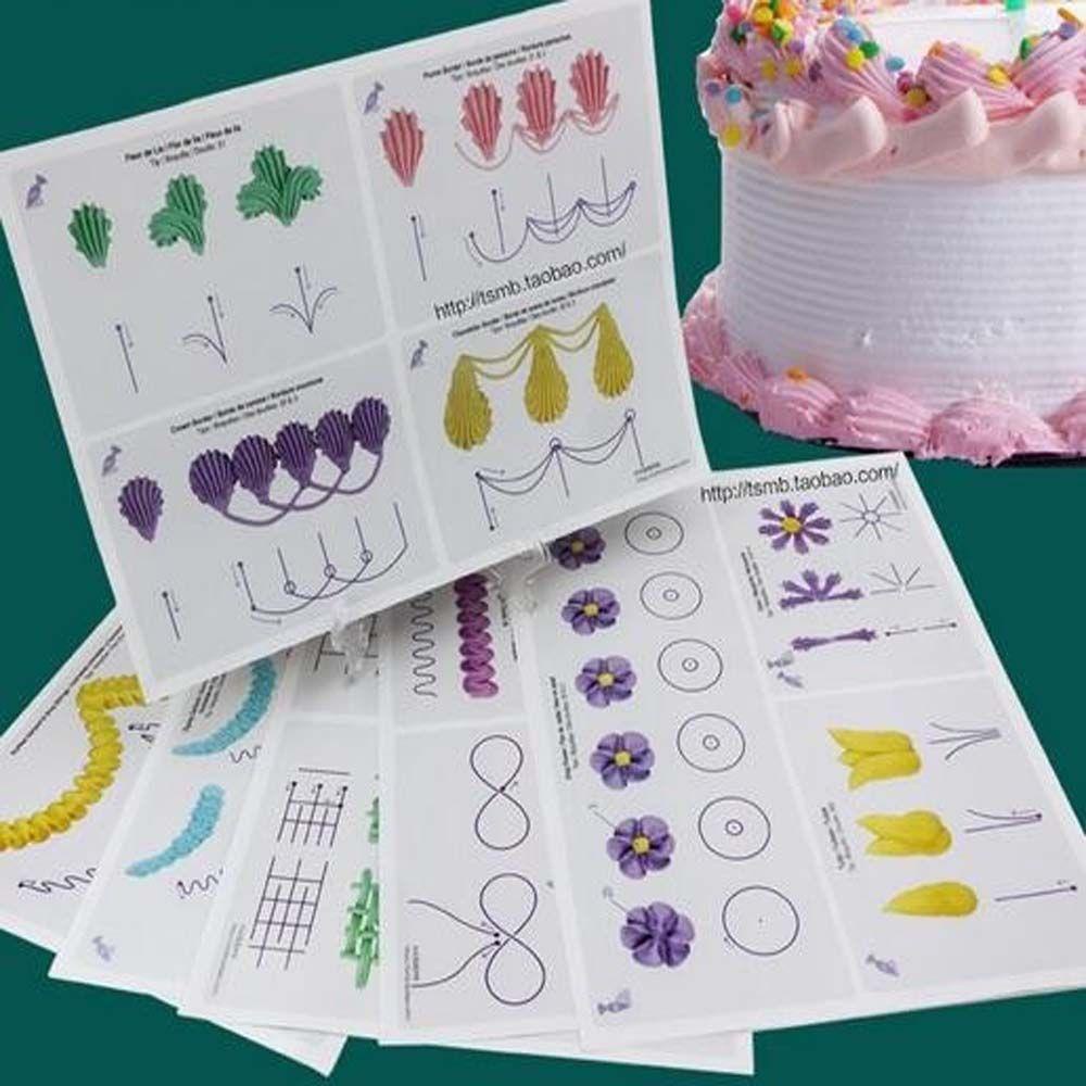 Giấy Tập Vẽ Bánh Kem Cho Người Mới Bắt Đầu