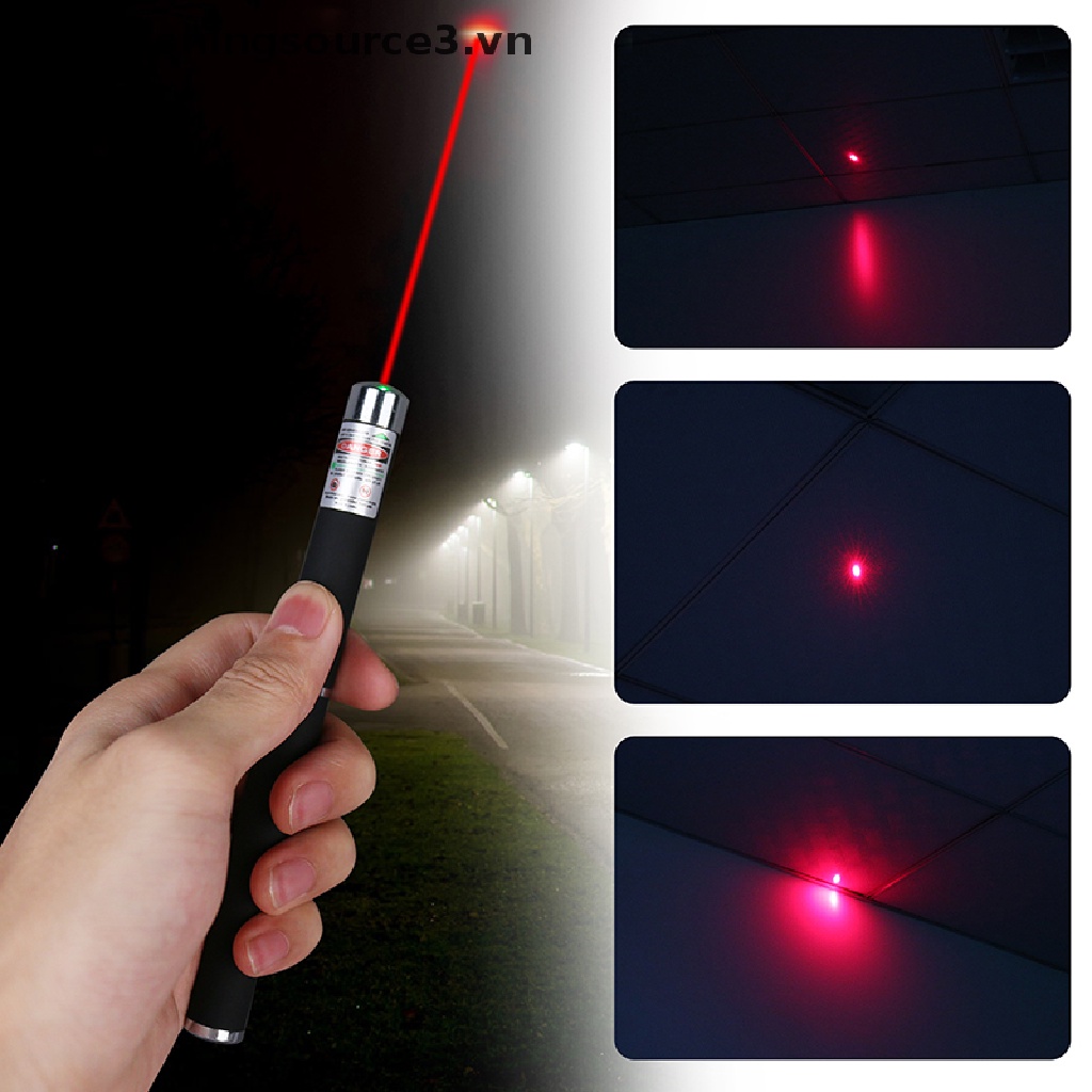 Bút Laser Năng Lượng Cao 1 5MW Màu Xanh Lá / Đỏ / Xanh Lá / Xanh Dương / Xanh Lá