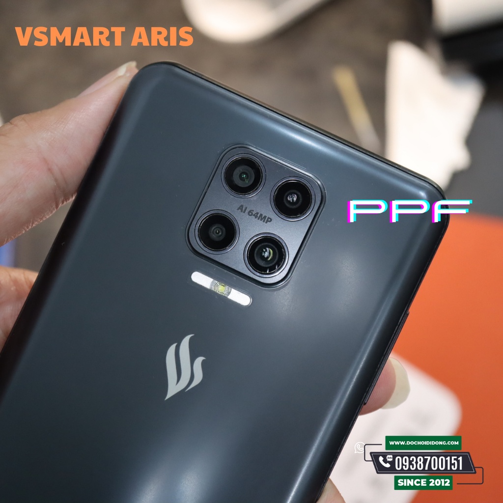 Miếng dán PPF Hydorgen Vsmart Aris trong, nhám, đổi màu cao cấp