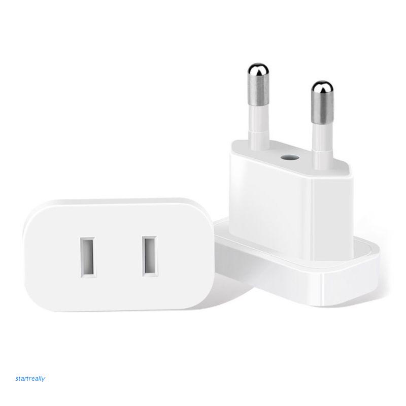 Phích cắm chuyển đổi nguồn điện từ US sang EU 4mm