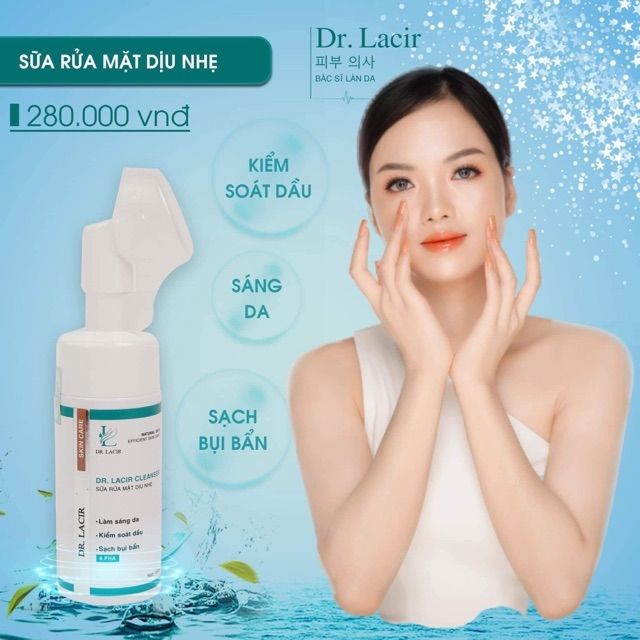 [ CHÍNH HÃNG] SỮA RỬA MẶT LAMER DR.LACIR