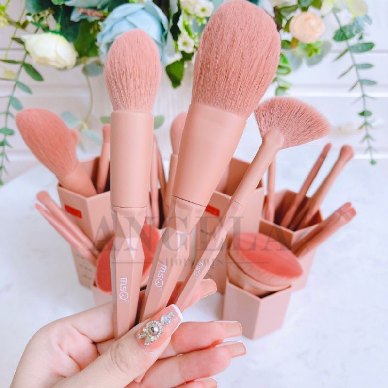 Bộ Cọ Trang Điểm Msq 10 Cây Cá Nhân Phù Hợp Cho Bạn Mới Bắt Đầu