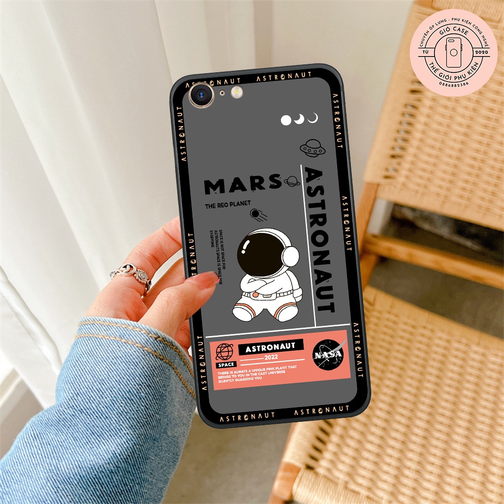 Ốp lưng Oppo A39 - A57 - F3 Lite vũ trụ astronaut phiên bản mới, ốp bảo vệ điện thoại giá rẻ, thời trang