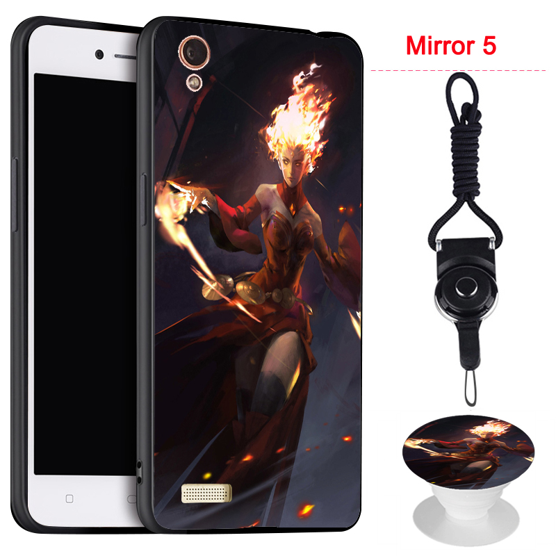 Ốp Điện Thoại Silicon Kèm Dây Đeo Cho Oppo Mirror 5 / R1201