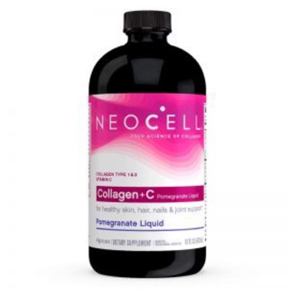 Nước Uống Collagen Lựu Neocell Collagen + C 473 ml Pomegranate Liquid Mỹ