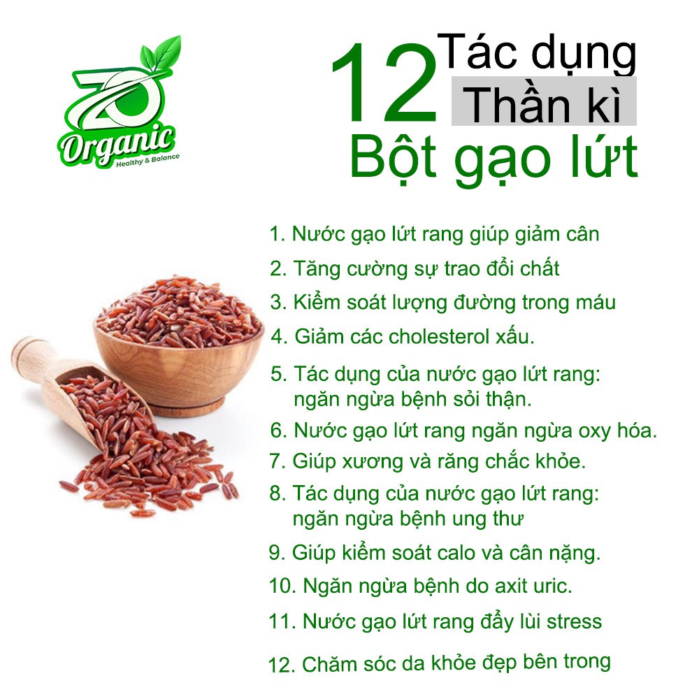 Bột ngũ cốc giảm cân thảo dược tự nhiên - Thành phần gạo lứt huyết rồng Điện Biên, đậu đỏ, táo, bưởi | BigBuy360 - bigbuy360.vn