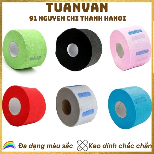 Giấy quấn cổ cắt tóc (NHIỀU MÀU)