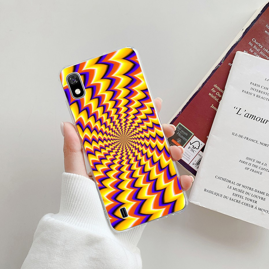 Ốp điện thoại TPU silicone mềm hình hoa cho Samsung Galaxy A10 2019/Samsung A10 A105 A105F