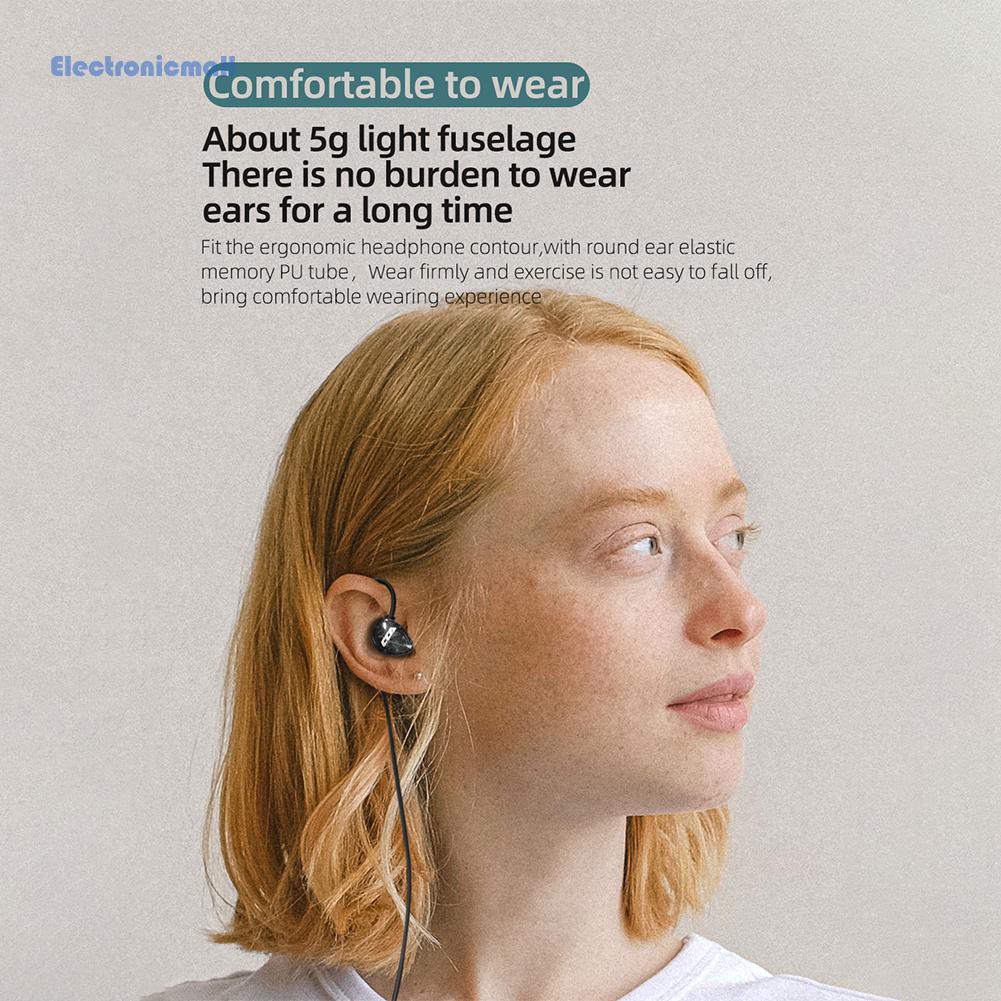 ElectronicMall01 CCA CSA Wired Earbuds 3.5mm Plug 10mm Dynamic Driver HiFi In Ear Headphones