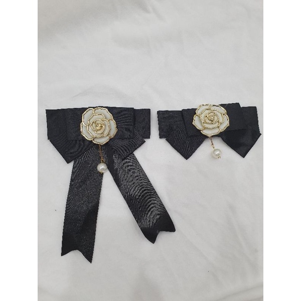 Nơ cổ màu đen ngắn và dài HÌNH VÀ VIDEO SHOP TỰ CHỤP 100%