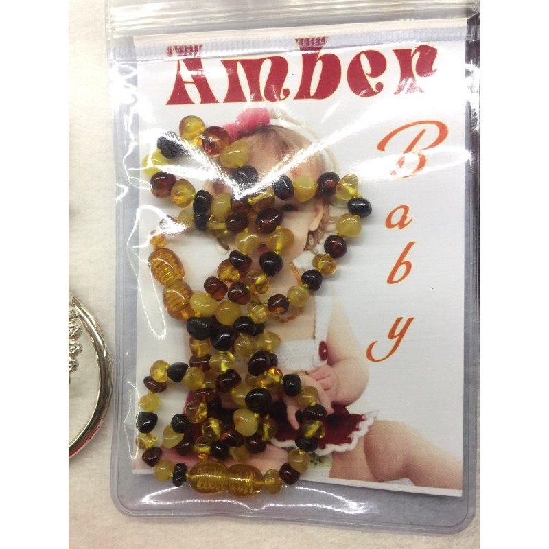 vòng hổ phách cho bé yêu, hàng chuẩn Amber