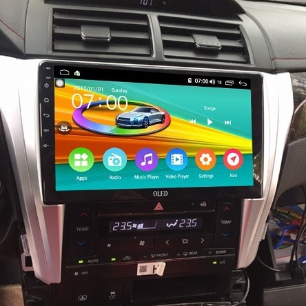Màn hình ô tô dvd android 9 inch theo xe Toyota Fortuner 2016 2017 2018 2019