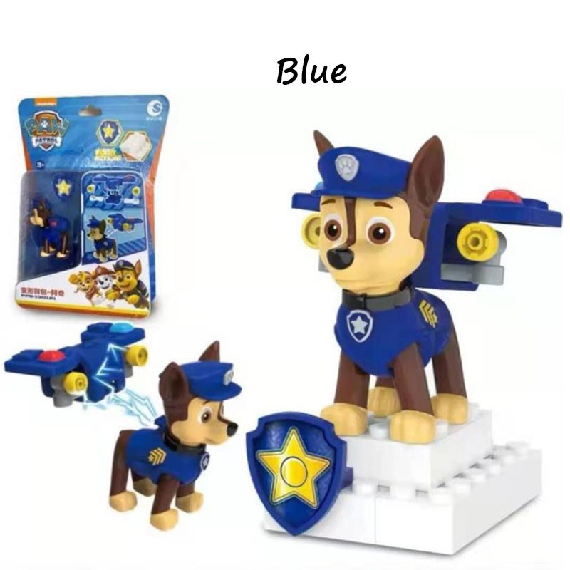 MARSHALL Paw Patrol Bộ Đồ Chơi Lắp Ráp Lego Hình Chú Chó Cứu Hộ Cho Bé